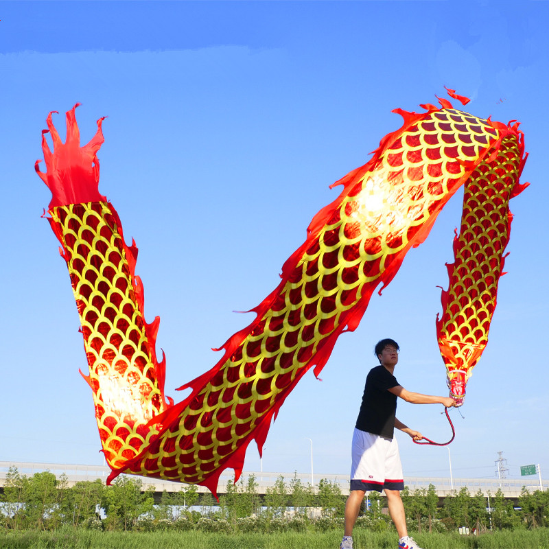 Outdoor Sport Festival - Реквизит для танца китайского дракона, забавная