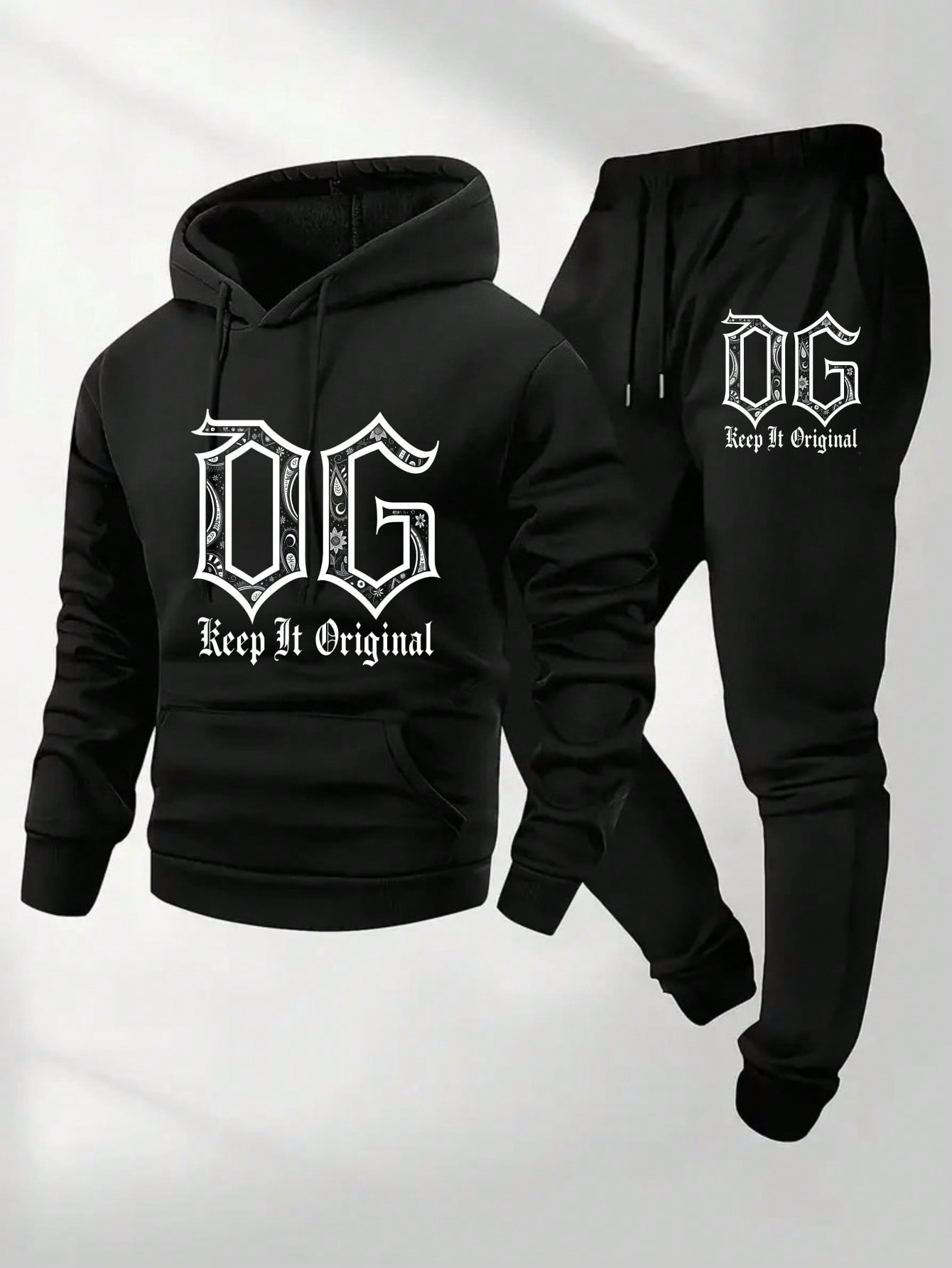 Outdoor Sport Hoodie - Мужской спортивный костюм из двух предметов