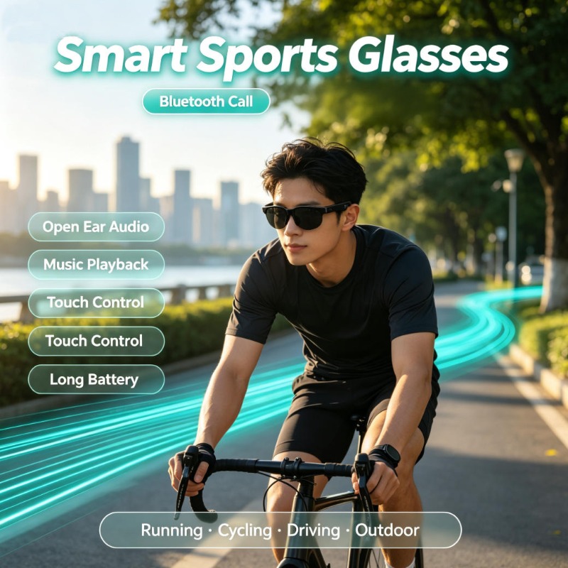 Outdoor Sport Activity - Умные спортивные очки с открытым акустическим