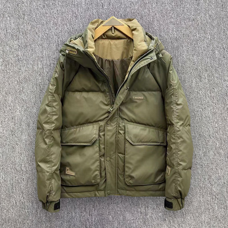 Outdoor Sport Jacket Men - Мужской зимний пуховик, зимняя короткая Толстая