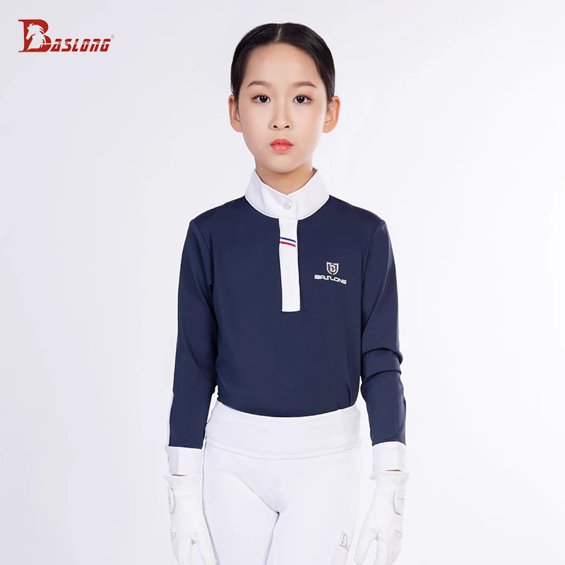 Baslong Одежда для конного спо – обзор и цена Polo Shirt Equestrian