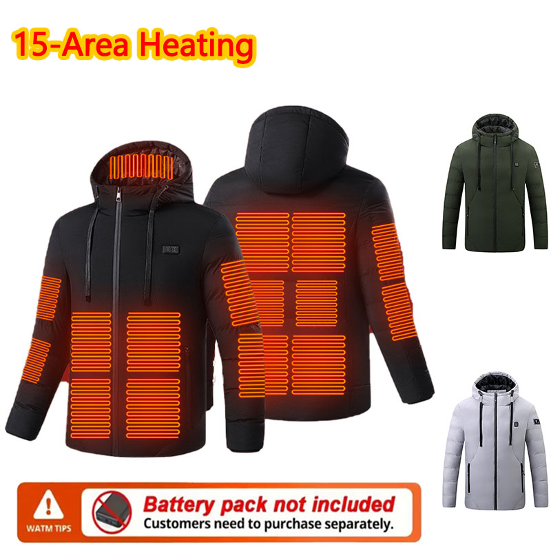 15-зонная зимняя куртка с капю – обзор и цена Outdoor Sport Jacket Men