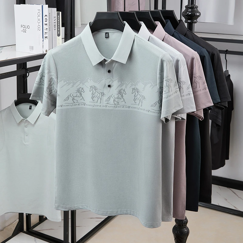 Мужская футболка-поло с принто – обзор и цена Polo Shirt Equestrian