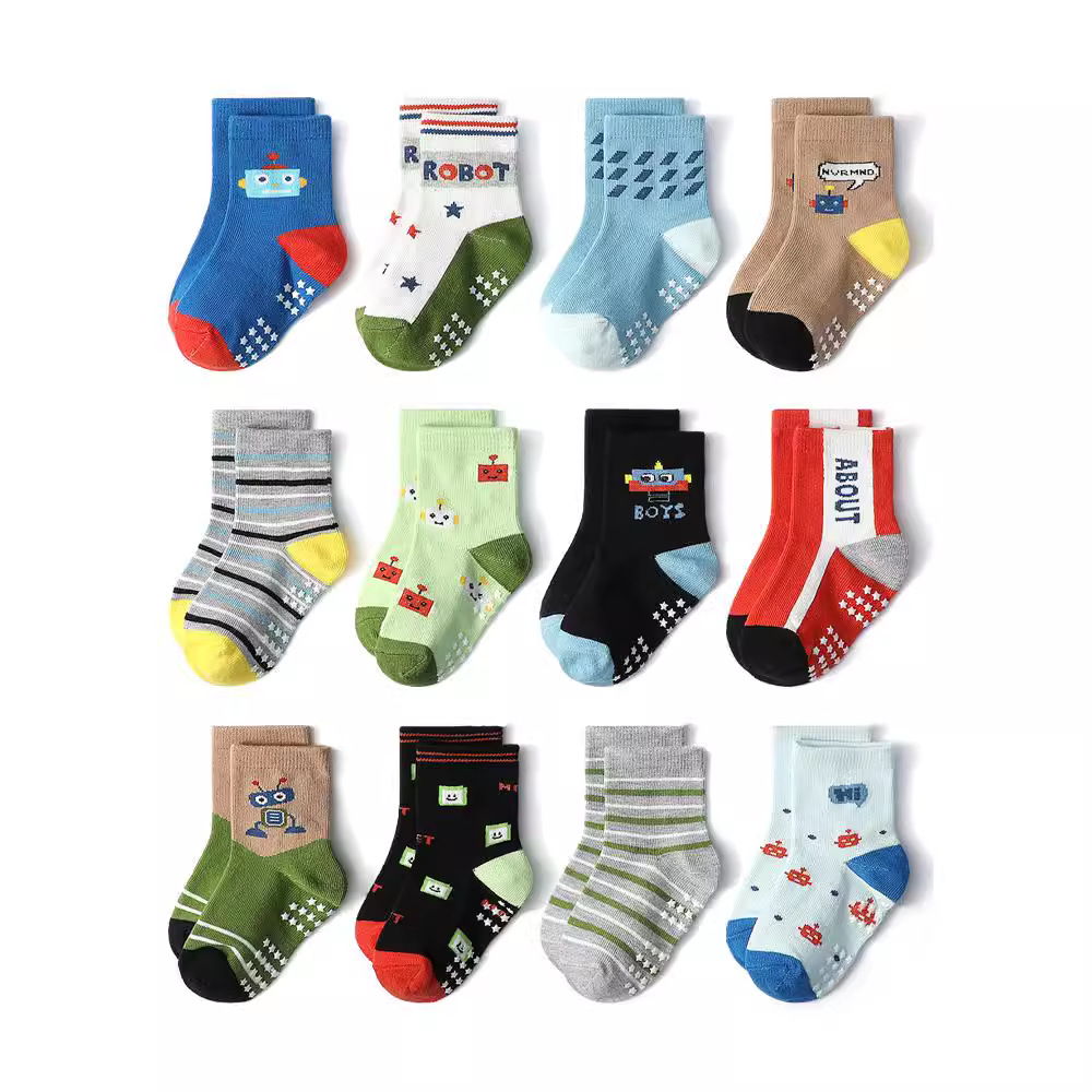 1/3/6/9/12 пар детских носков, – обзор и цена Trampoline Park Sock