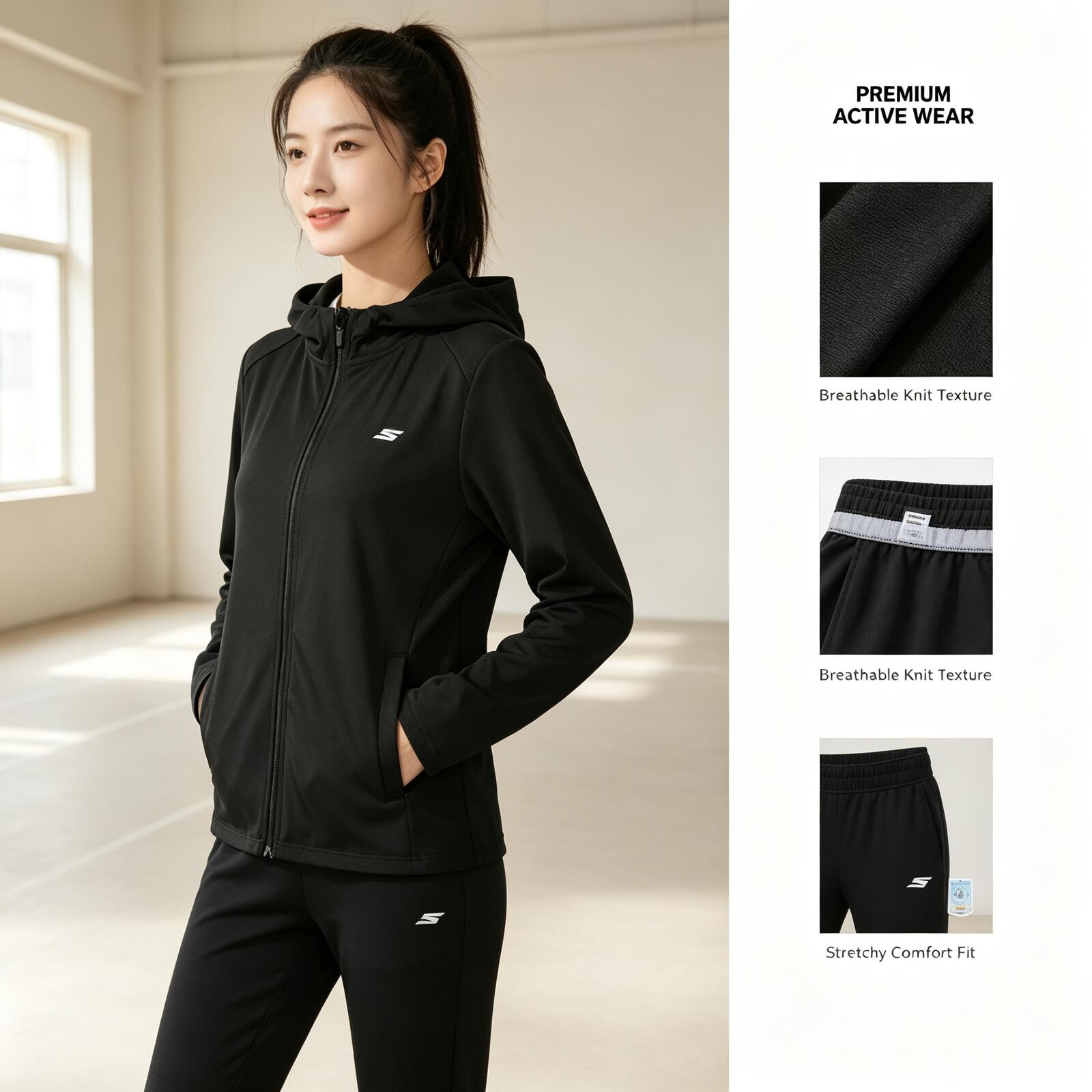 Женская легкая трикотажная кур – обзор и цена Outdoor Sport Hoodie