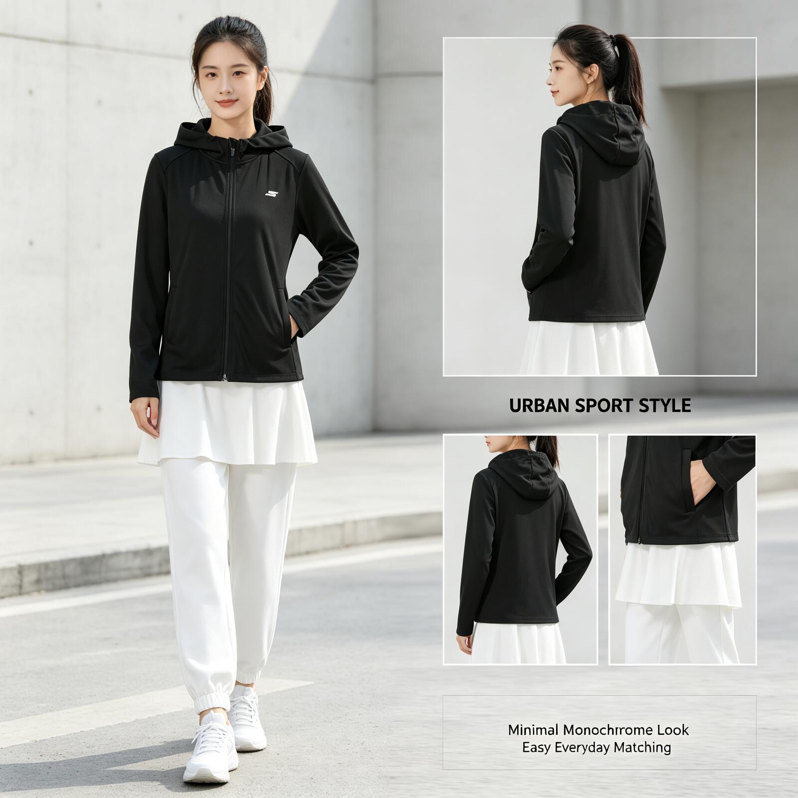 Женская легкая трикотажная кур – обзор и цена Outdoor Sport Hoodie
